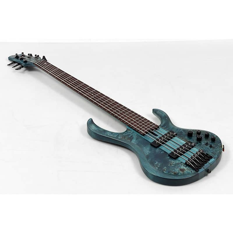 Ibanez BTB946 6-String Electric Bass Guitar - Regular Cosmic Blue Low Gloss image 1