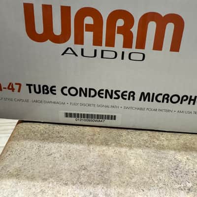 Warm Audio WA-47 Large Diaphragm Multipattern Tube Condenser Microphone 2018 - Present - Nickel image 10
