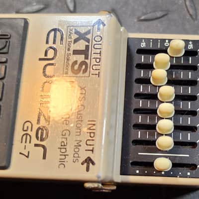 Boss GE-7 Graphic Equalizer XTS Midrange Mod Xact Tone Solutions Modded EQ image 3