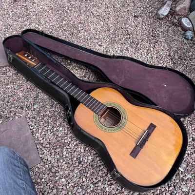 1965 Gibson C-1 Classic nylon string classical guitar. ORIGINAL Owner image 1