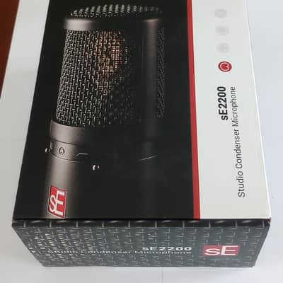 sE Electronics sE2200 Large Diaphragm Cardioid Condenser Microphone 2019 - Present - Black image 5