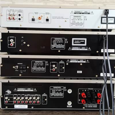 Immagine Onkyo A-9211 Rare Vintage MINT Cassette Deck Component Set Serviced Warranty - 16