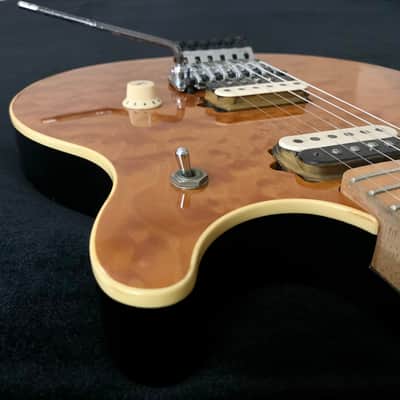 1997 Ernie Ball Music Man AXIS EX [EARLY Production MIJ Van Halen] Translucent GOLD Relic EVH D-Tuna image 5