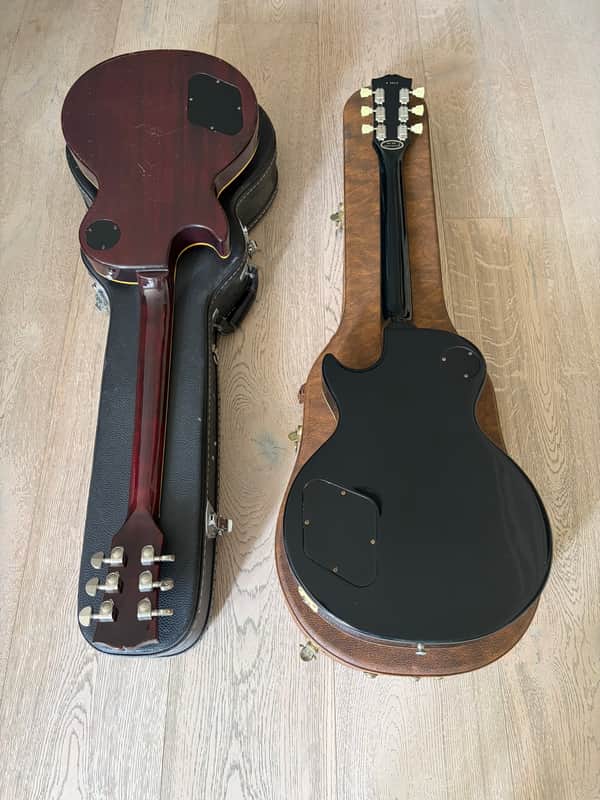 Set of Two Greco EG900 Les Paul Guitars 1980 Super Real DiMarzio