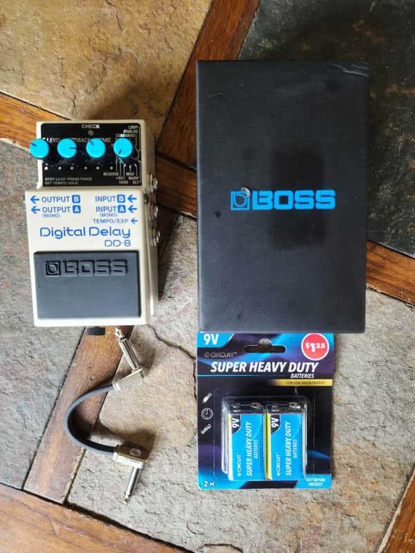 Boss DD-8 digital delay pedal w/connector image 1