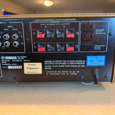 Vintage Mid 1970s Yamaha CA-810 Integrated Stereo Amplifier Pro Service N Mint🔥 image 11