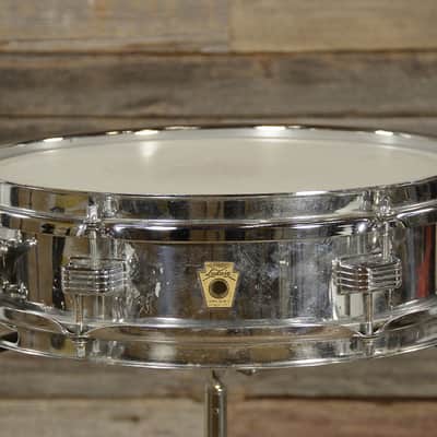 Ludwig No. 405 Aluminum Piccolo 3x13" Snare Drum with Keystone Badge 1968 - 1969