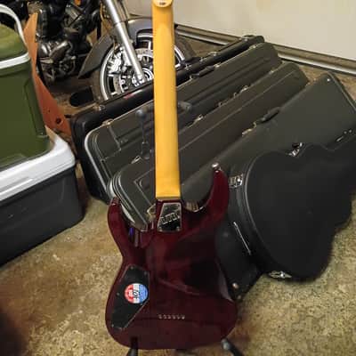 ESP - LTD MH-100QMNT **W/HSC (Polyfoam) 2014 - Amber Sunburst image 13
