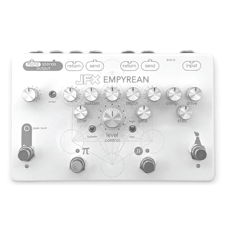 JFX Empyrean (5-in-1 Frusciante Multi-effect - Fuzz Factory, FUZZ rite, Big Muff, Micro Amp, CE-1 Preamp) image 1