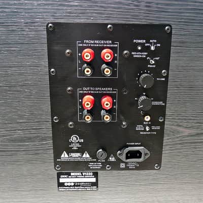 B. I. C America ​Venturi Model V1220 ​200 Watt Powered Subwoofer - Excellent Condition with Owners Manuals - PV Music Home Audio / Electronics Shop Inspected​ ​/ Serviced ​/ Tested - Works / Sounds / Functions / ​Looks Great image 17