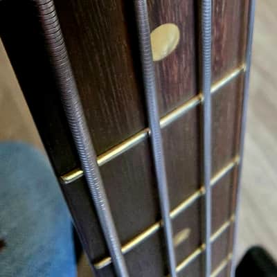 Fender JMJ mustang bass R.worn 2023 - Nitrocellulosique road worn image 4