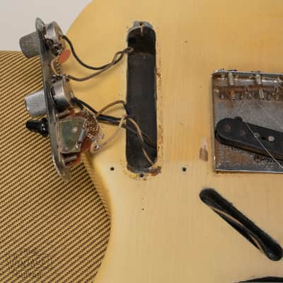 1959 Fender Telecaster Maple Fretboard Blonde image 16