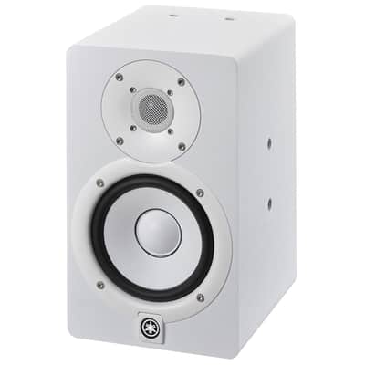 Yamaha HS5W 5" 2-Way Bass-Reflex Bi-Amped Nearfield Powered Studio Monitor White image 2