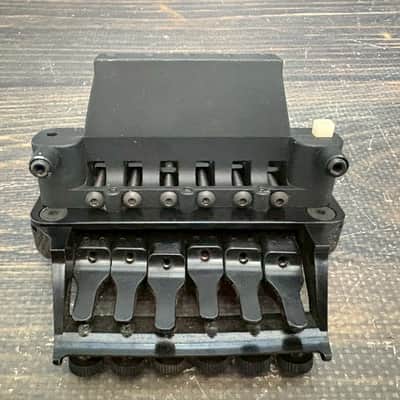 80s YAMAHA Rockin'Magic-Pro Guitar Bridge Black image 6