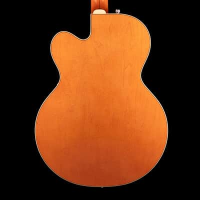 Gretsch G6120T-59 Vintage Select '59 Chet Atkins Hollow Body Lacquer Vintage Orange Stain with Case image 9