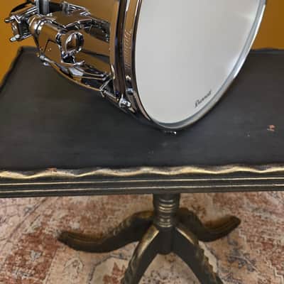 Dunnett Classic Stainless Steel 7"x14" Snare Drum w/ Polished Deko Lugs + Bag image 3