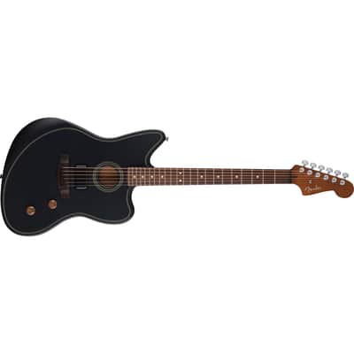 Fender Acoustasonic® Standard Jazzmaster - ® Black image 1