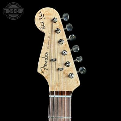 Used 2022 Fender Custom Shop Dick Dale Strat NOS Chartreuse Sparkle w/Case TSU24175 image 9