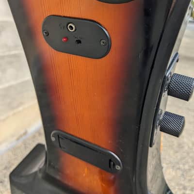 Palatino VE-500 3/4 Electric Upright Bass, Sunburst image 8