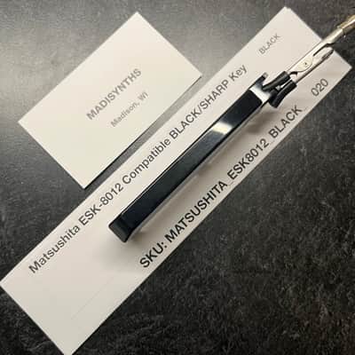 Matsushita Weighted Replacement SHARP/BLACK Key (ESK-8012 Keybeds) for E-Mu Emulator II, Kawai K1, K1 II, K4, K11, Korg DP-80, DS-8, Rhodes Chroma Polaris