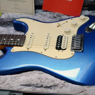 Fender American Ultra Stratocaster HSS with Rosewood Fretboard 2019 - 2025 - Cobra Blue image 7