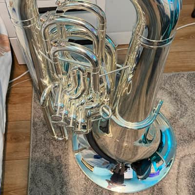 Tuba Eb Wessex Elgar-Americano Silver Plated image 4
