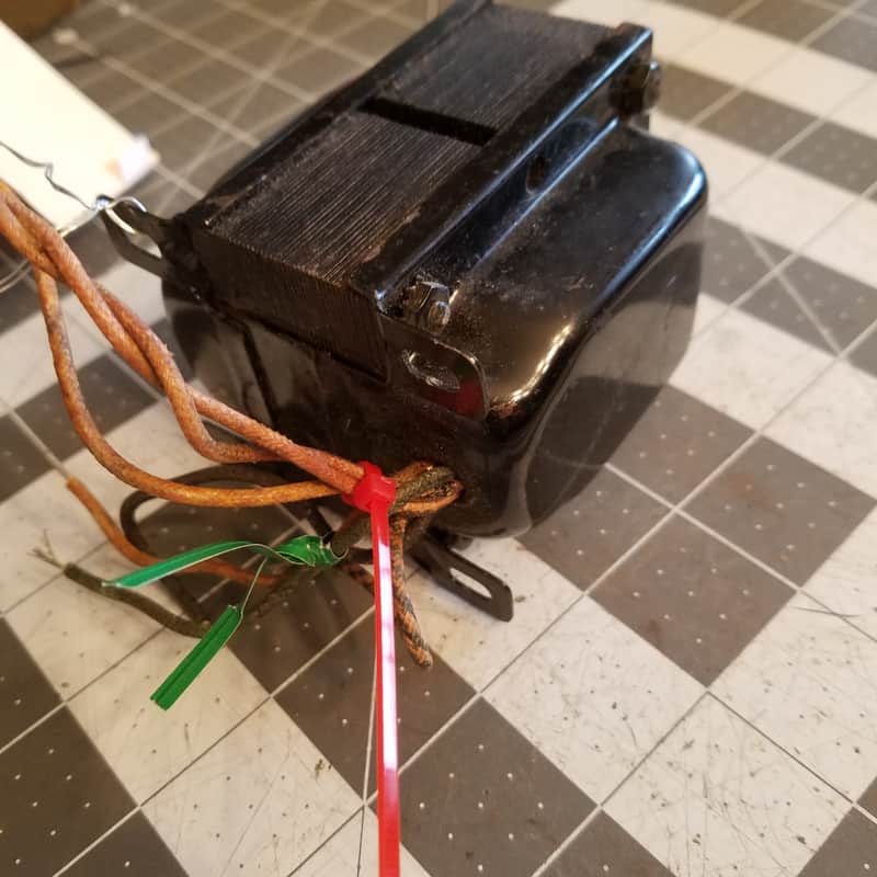 General Transformer TRA-404 Transformer 405-0-405 / 6.3 V Revere / Wollensak / 3M Vintage Power Tested Tube Amp Project 1952 image 1