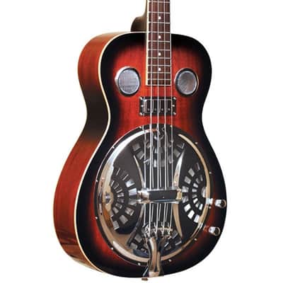 Gold Tone Paul Beard Signature Series PBB Roundneck Resonator Bass Guitar w/Case image 1