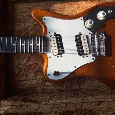 Fender Pawn Shop Super-Sonic 2013 - 2014 - Sunfire Orange Flake WITH CASE image 13