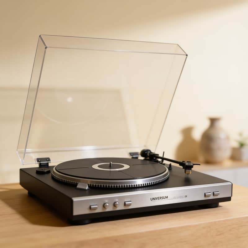 UNIVERSUM F-2001 Rare Vintage Turntable Fully Working Quartz Direct Warranty image 1