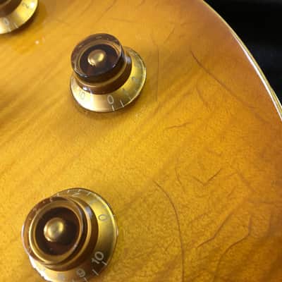 BURNY RLGK-75 Super Grade Standard Model Lemon Drop (MOD) Seymour Duncan SH-1 '59 image 13