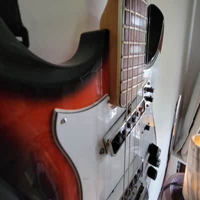 Silvertone Electric Guitar 319.14409 Silvertone Electric Guitar 319.14409 1960's-early 1970's - Sunburst image 5