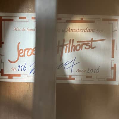 2016 Jeroen Hilhorst Signed No.116  Super Concert Double Top  - French Polish image 9