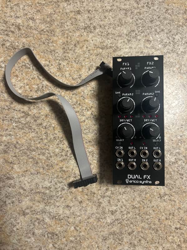 Erica Synths Dual FX 2014-Present - Black image 1