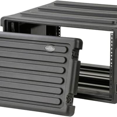SKB 1SKB-R6S Shallow 6U Roto Rack Case with Steel Rails image 1