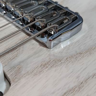 Kiesel Solo - 26.5" Baritone - Select White Wash - MASTERGRADE Flamed Maple Neck & Fretboard - 2022 image 13