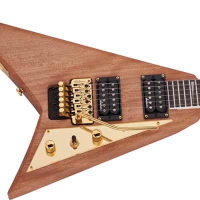 Jackson JS Series Rhoads MAH JS32 Amaranth FB Natural image 5