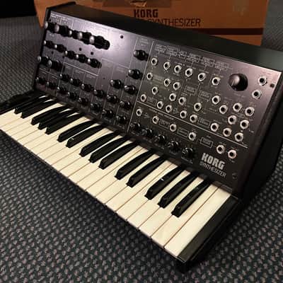 Korg MS-20 mk2 classic monosynth 1982 excellent condition in box with manuals and original leads image 3