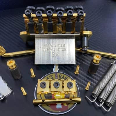 Floyd Rose Original Style Tremolo System FRT - 1000 Gold | Locking Nut Included | DHL Express Delivery Included | image 8