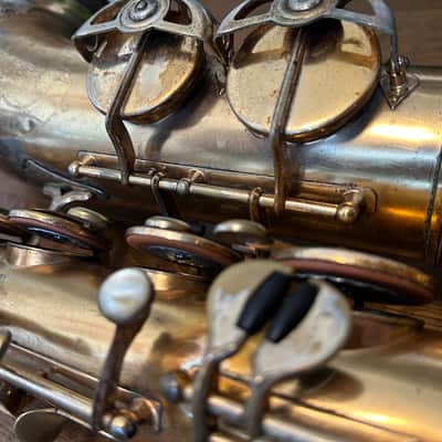 SML Rev D Tenor Saxophone - Permagold plated! image 6