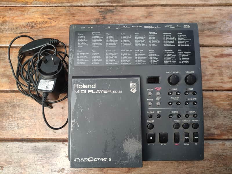 Roland Sd35 midi sound module