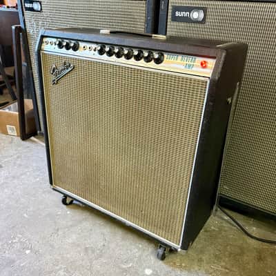 Fender Super Reverb Amp 1969 - Drip edge original vintage USA blackface circuit tube amplifier 1960’s image 2
