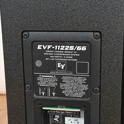 Electro-Voice (EV) EVF-1122S/66 Point-Source 12" Loudspeaker (PAIR) CG01L6Q image 14