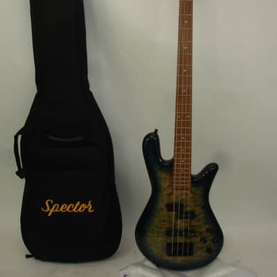 Spector Legend 4 Neck-Thru 4-String Electric Bass Guitar, Faded Blue Gloss w/ Bag image 1