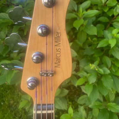 Sire Marcus Miller V7 fretless bass Sadowsky preamp DiMarzio DP249 image 5