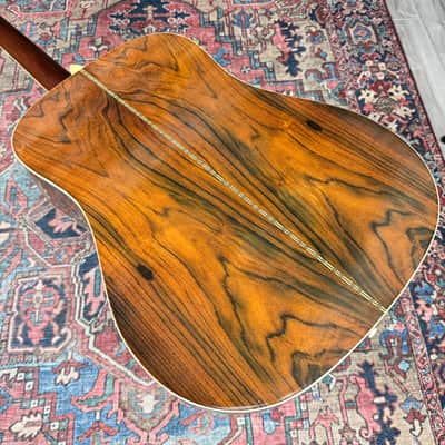 70's K Country Brazilian Rosewood by Kasuga D-350C X-Braced image 7