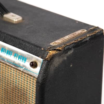Fender Deluxe Reverb Silverface Owned by Mike Campbell image 9