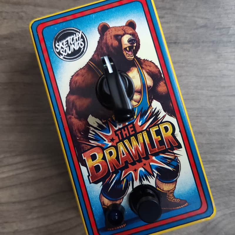 Sketchy Sounds The Brawler Noise Gate Guitar Pedal image 1