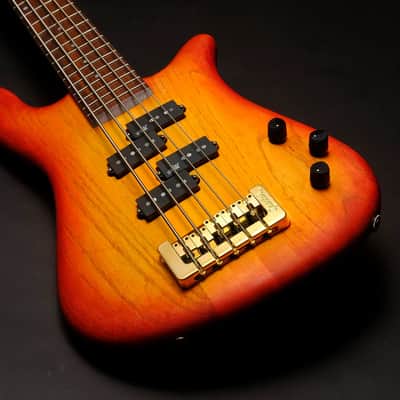 Spector NS-5 - Red to gold burst oil image 2