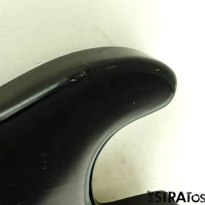 USED 2004 Fender MIM Standard Strat BODY & HARDWARE Guitar Black image 5